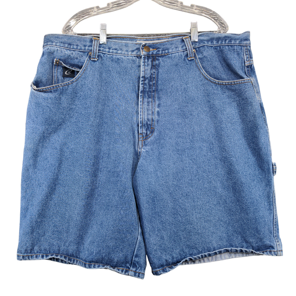 Claudio Nucci Mens Carpenter Jean Shorts Blue Size 42 Denim Cotton Blend